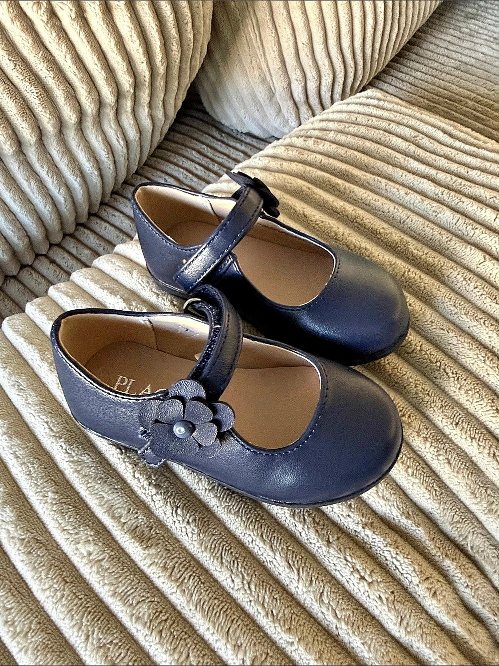 PLACE Girls Mary Jane Dress Shoes in Navy Blue Like New